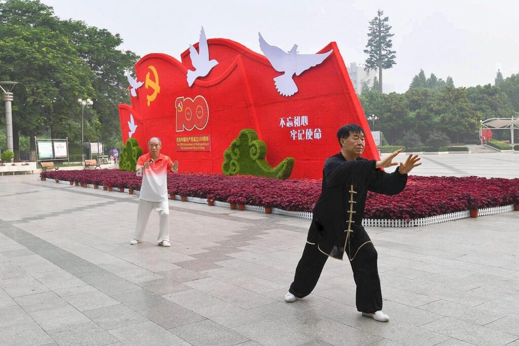 storia recente tai chi