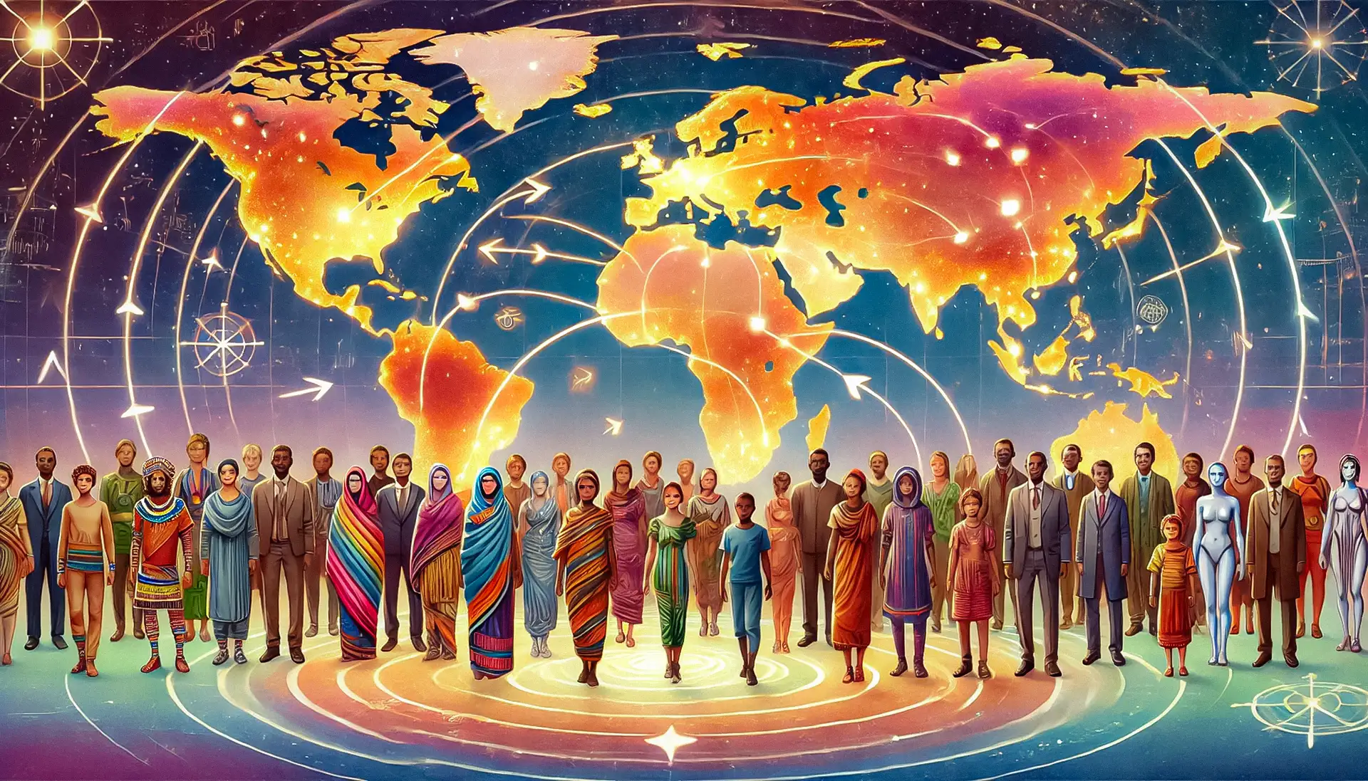 storia delle mescolanze umane