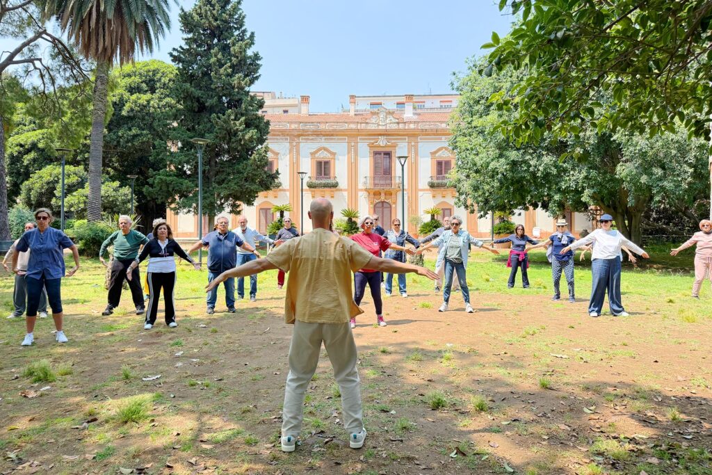 Tai Chi all'aperto