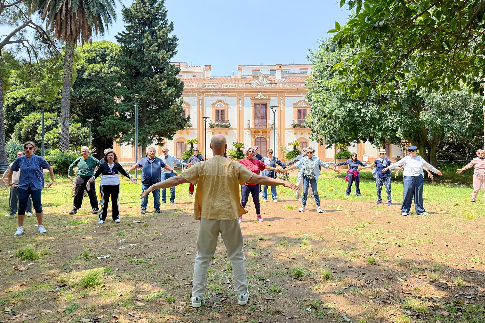Tai Chi all'aperto