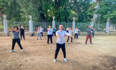 Tai Chi all’aperto in Italia: il caso unico di Palermo