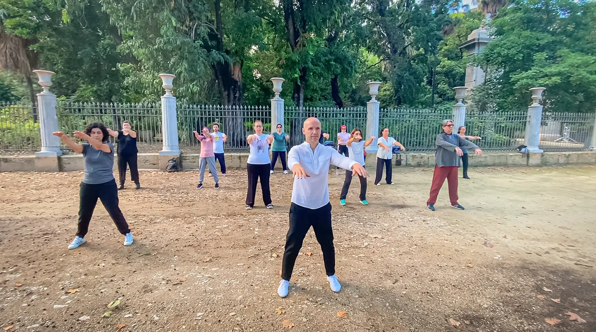 tai chi all’aperto in italia