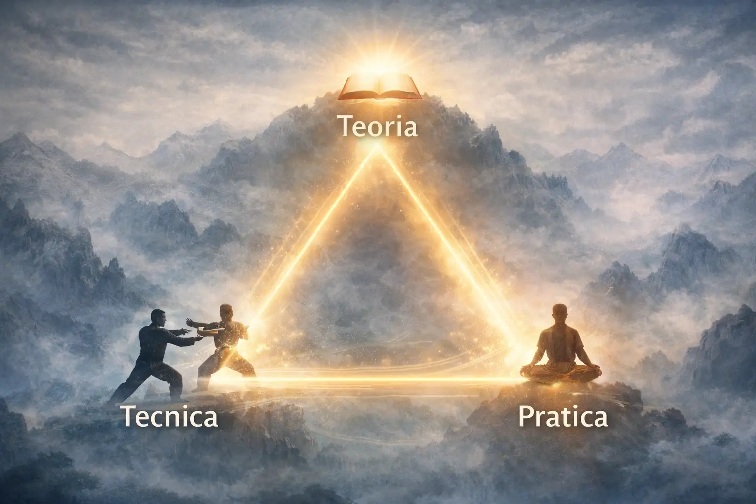 triangolo della conoscenza nel Tai Chi