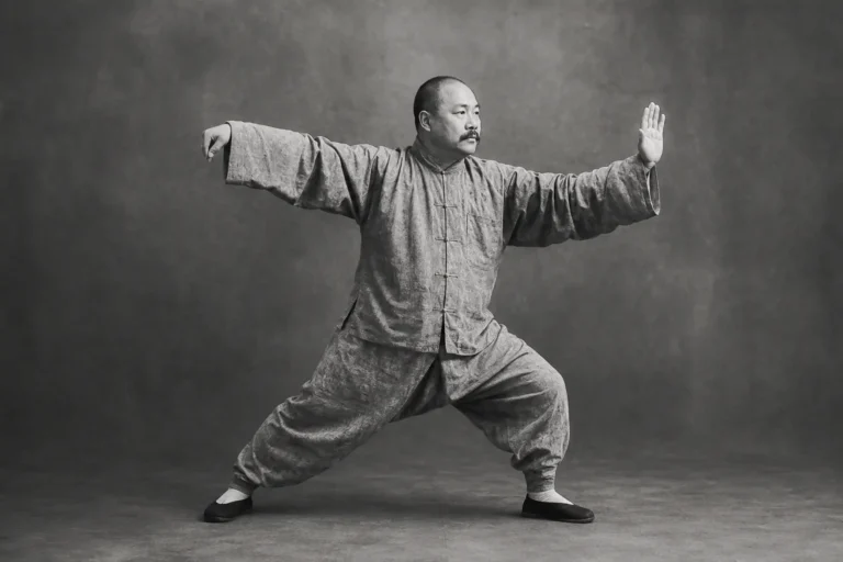 Raffigurazione del Maestro Yang Chengfu